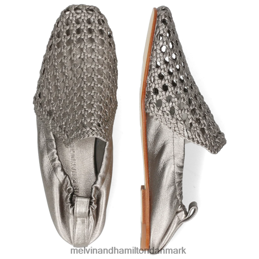 Kvinder Melvin & Hamilton melly 7 sølv loafers A28X661469