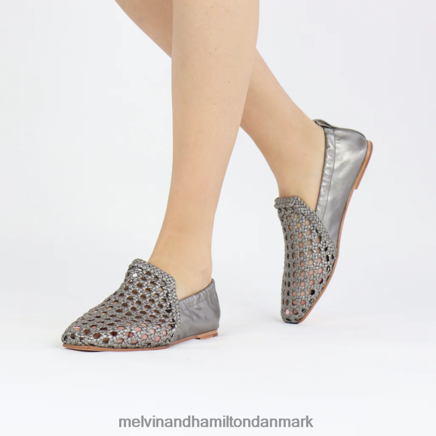 Kvinder Melvin & Hamilton melly 7 sølv loafers A28X661469