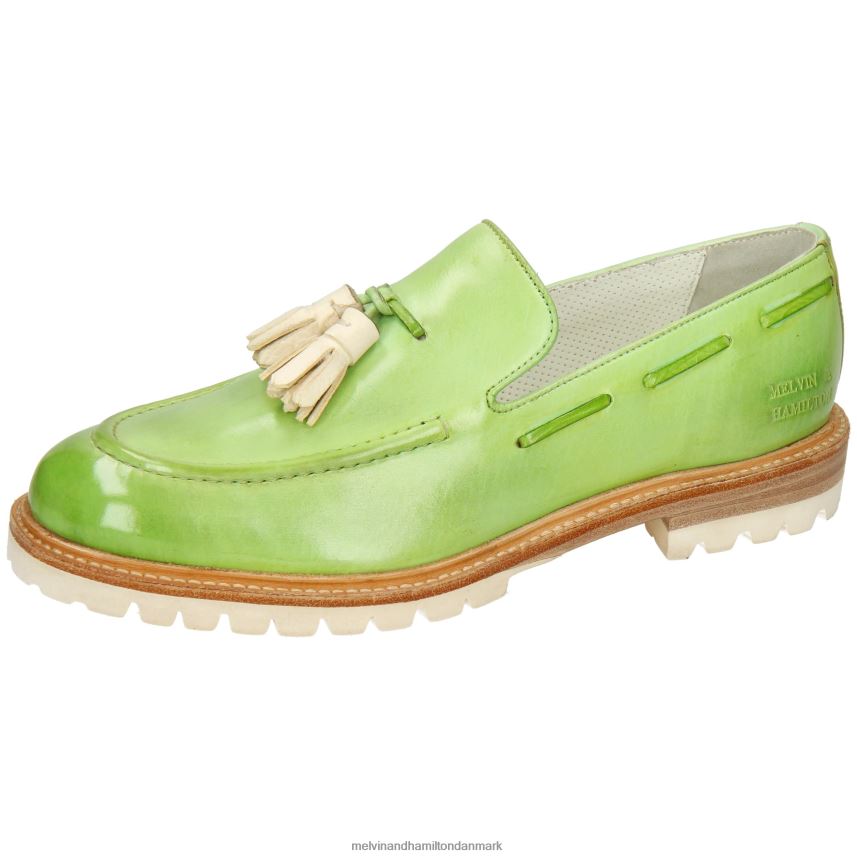 Kvinder Melvin & Hamilton regine 2 grøn loafers A28X661395