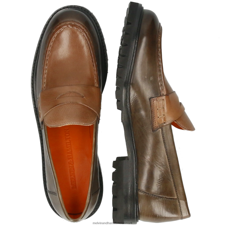 Kvinder Melvin & Hamilton regine 6 Brun loafers A28X661384