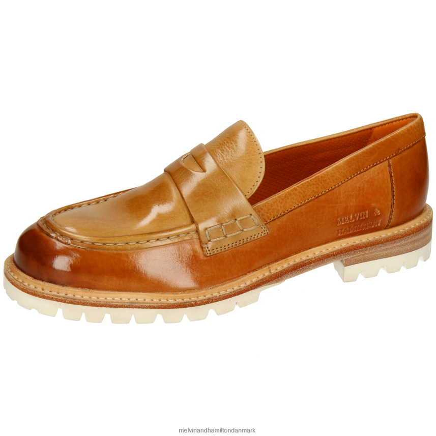 Kvinder Melvin & Hamilton regine 6 lysebrun loafers A28X661377