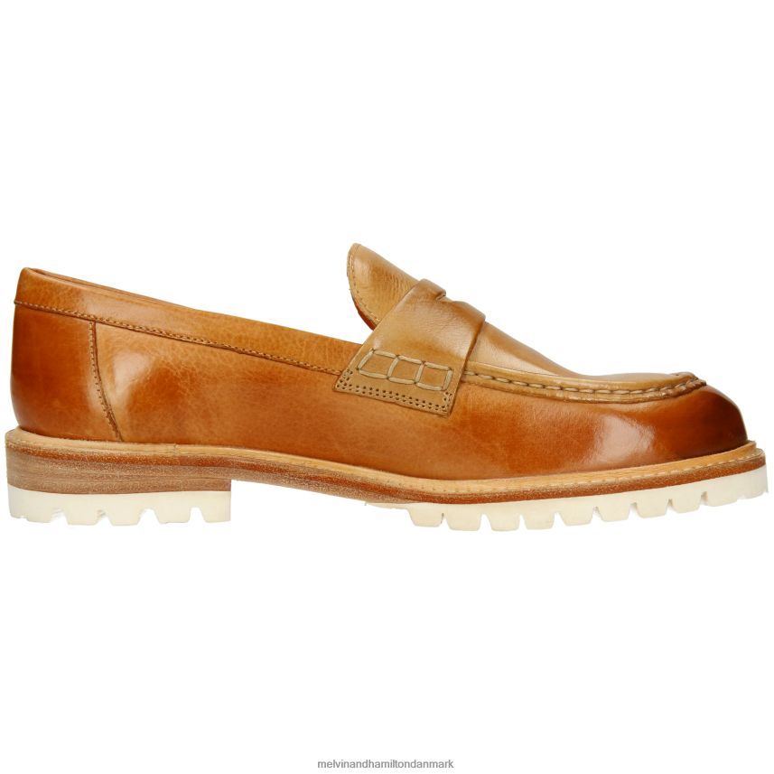Kvinder Melvin & Hamilton regine 6 lysebrun loafers A28X661377
