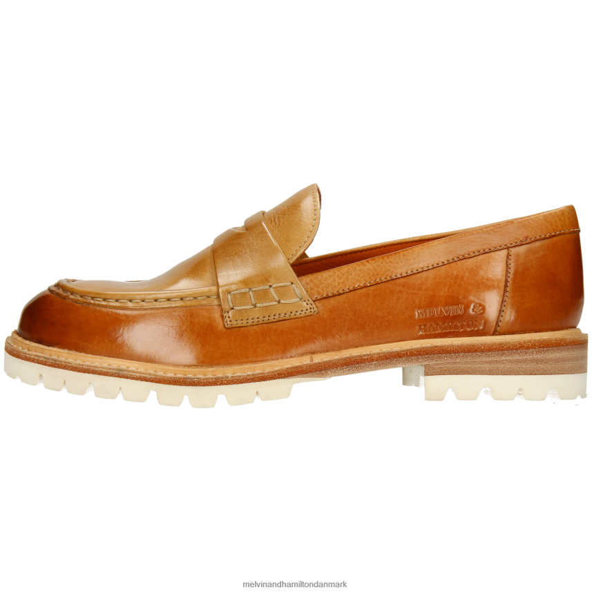 Kvinder Melvin & Hamilton regine 6 lysebrun loafers A28X661377