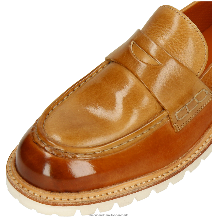 Kvinder Melvin & Hamilton regine 6 lysebrun loafers A28X661377