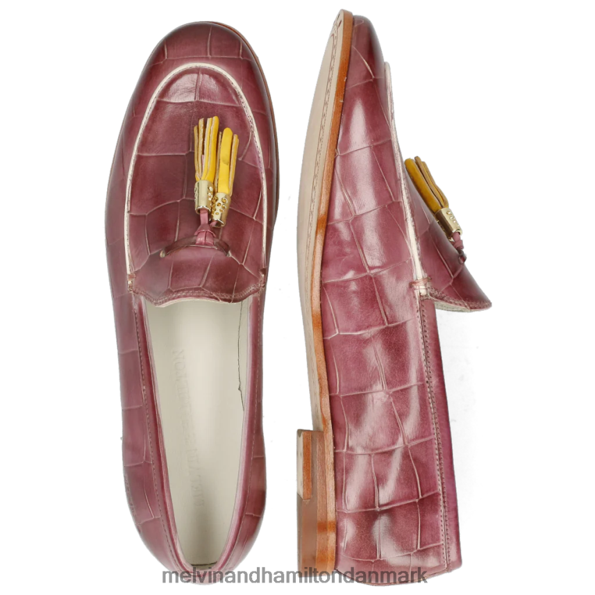 Kvinder Melvin & Hamilton scarlett 3 lilla loafers A28X661434