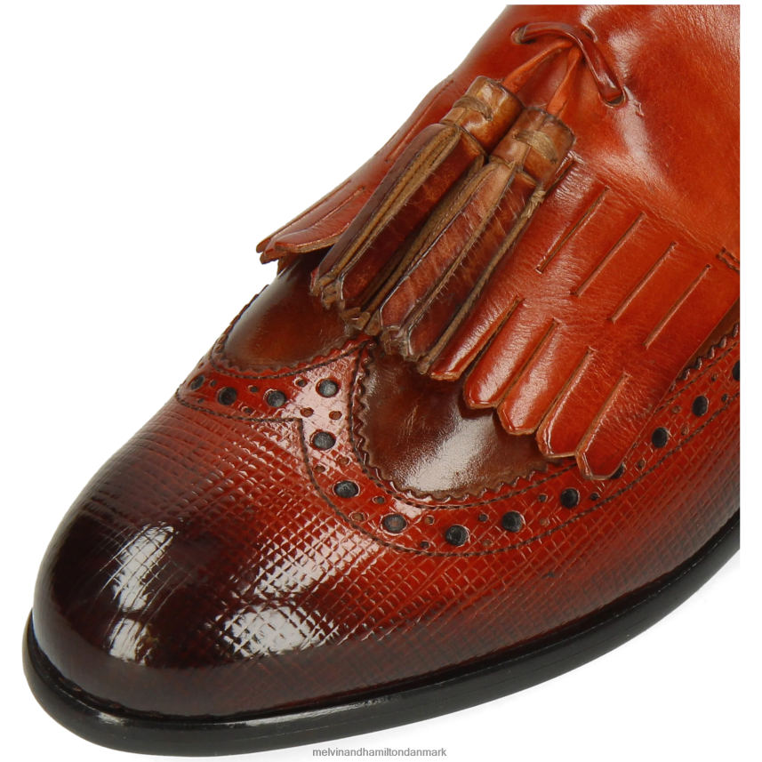 Kvinder Melvin & Hamilton selina 3 orange loafers A28X661397