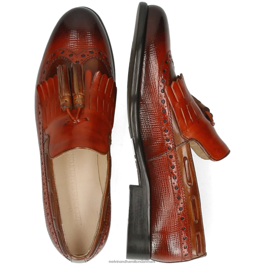 Kvinder Melvin & Hamilton selina 3 orange loafers A28X661397