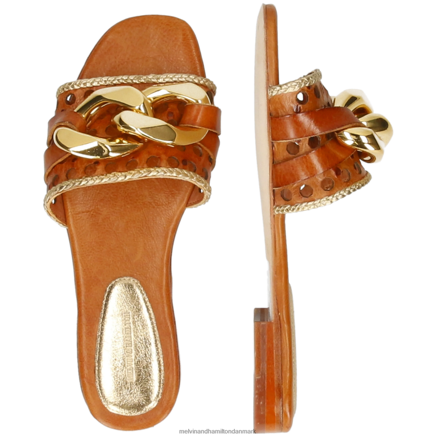 Kvinder Melvin & Hamilton Nikita 33 Brun muldyr A28X661535