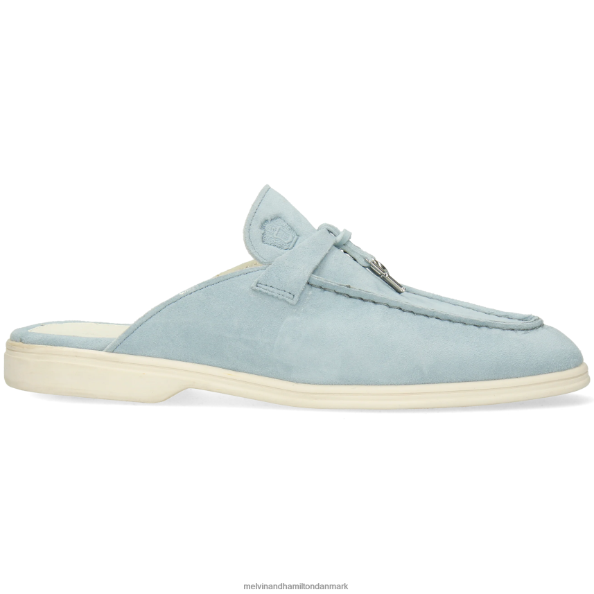 Kvinder Melvin & Hamilton adley 15 blå muldyr A28X661621