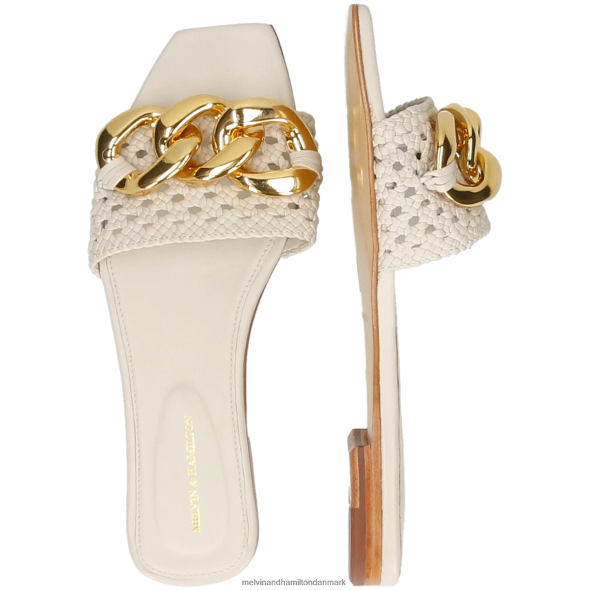 Kvinder Melvin & Hamilton brook 12 beige muldyr A28X661615