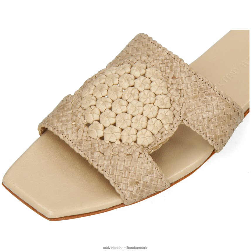 Kvinder Melvin & Hamilton brook 16 beige muldyr A28X661571
