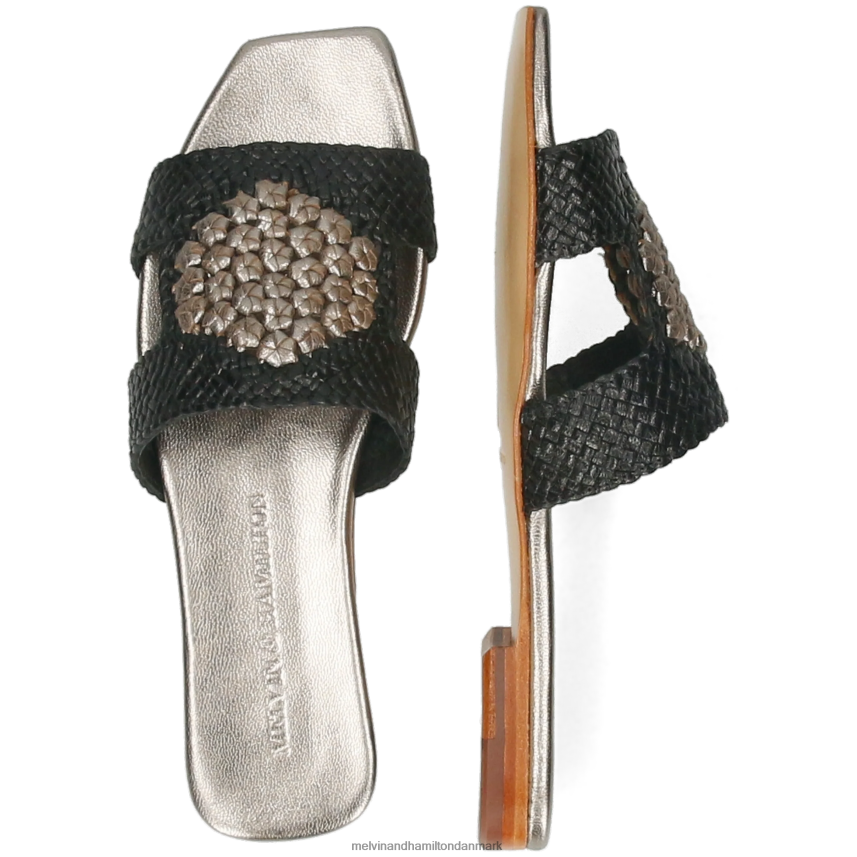 Kvinder Melvin & Hamilton brook 16 sort muldyr A28X661578