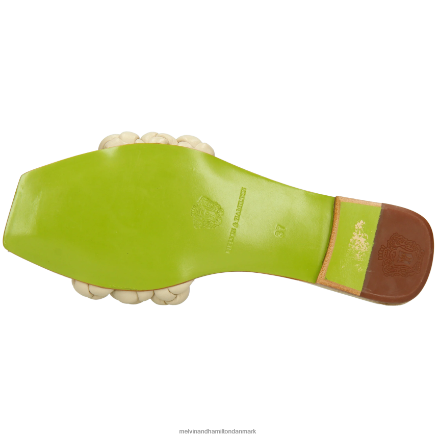 Kvinder Melvin & Hamilton brook 2 beige muldyr A28X661573