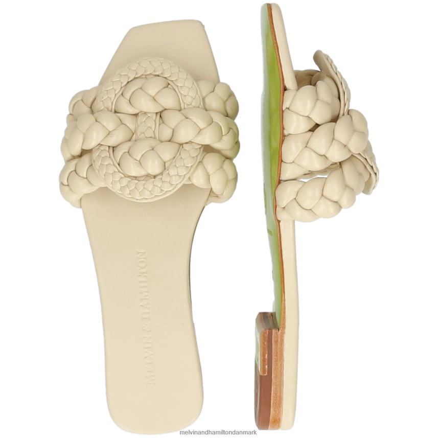 Kvinder Melvin & Hamilton brook 2 beige muldyr A28X661573