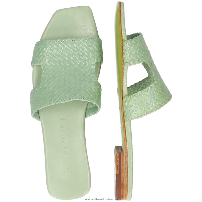 Kvinder Melvin & Hamilton brook 7 grøn muldyr A28X661556