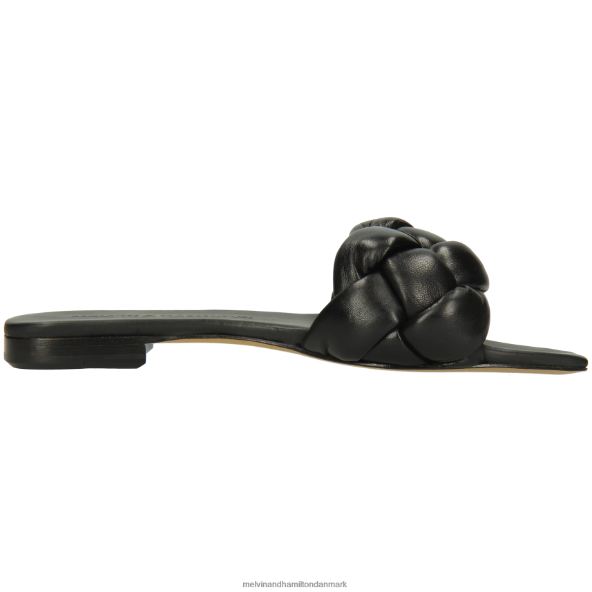 Kvinder Melvin & Hamilton brooke 10 sort muldyr A28X661569