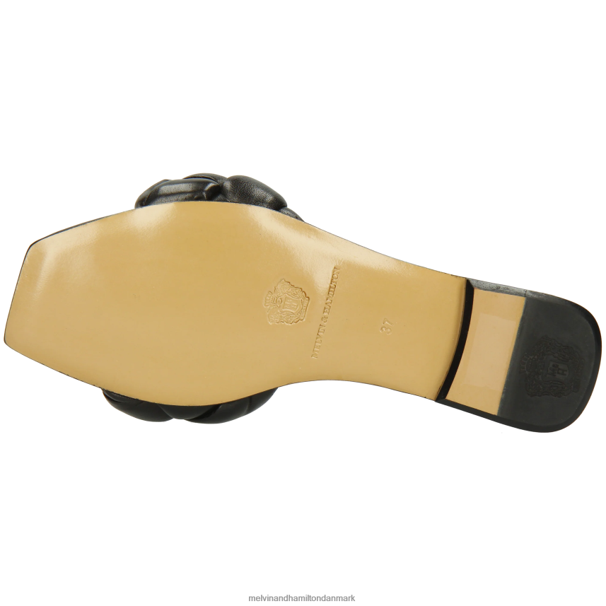 Kvinder Melvin & Hamilton brooke 10 sort muldyr A28X661569