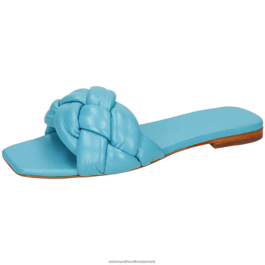 Kvinder Melvin & Hamilton brooke 10 turkis muldyr A28X661589