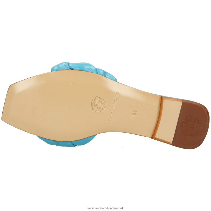 Kvinder Melvin & Hamilton brooke 10 turkis muldyr A28X661589