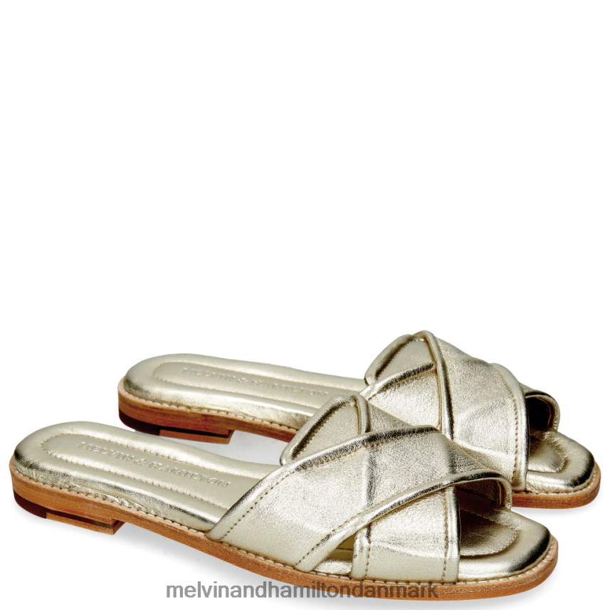 Kvinder Melvin & Hamilton elodie 14 guld muldyr A28X661706