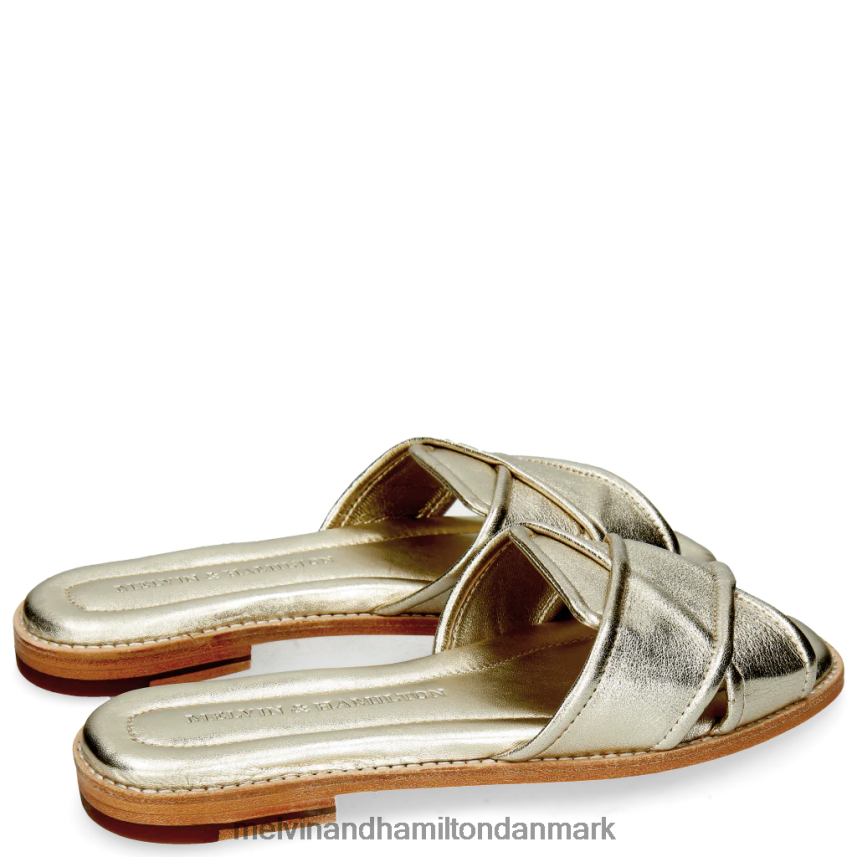 Kvinder Melvin & Hamilton elodie 14 guld muldyr A28X661706