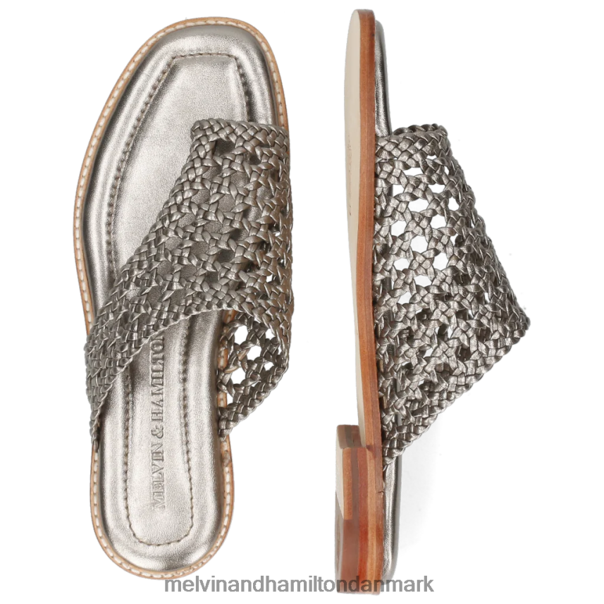 Kvinder Melvin & Hamilton elodie 16 sølv muldyr A28X661749