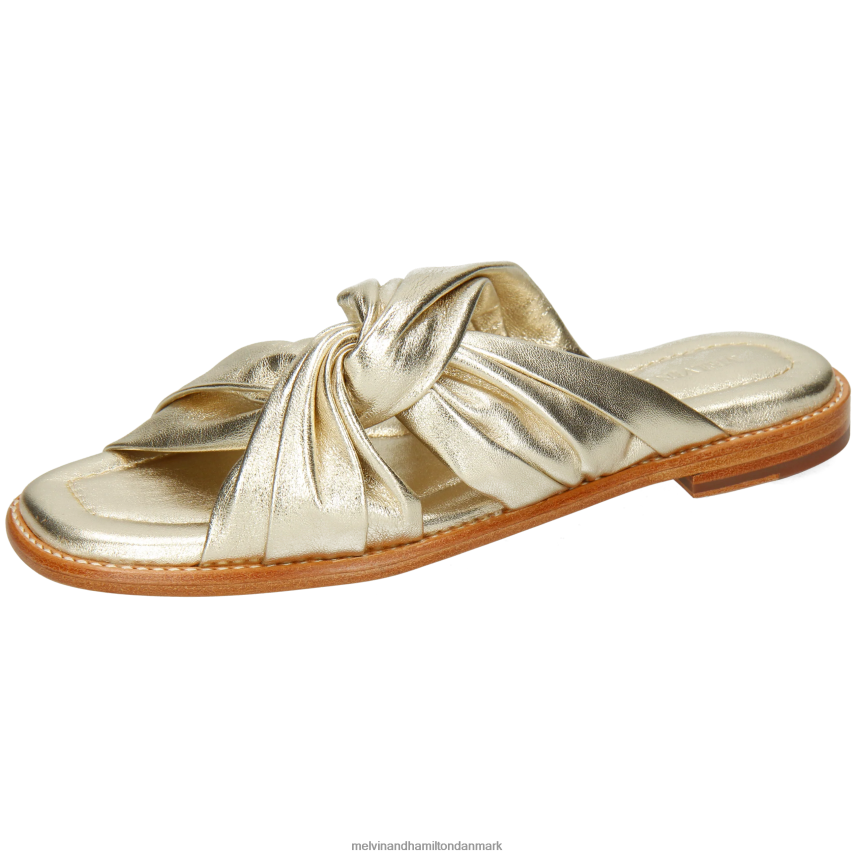 Kvinder Melvin & Hamilton elodie 22 guld muldyr A28X661601