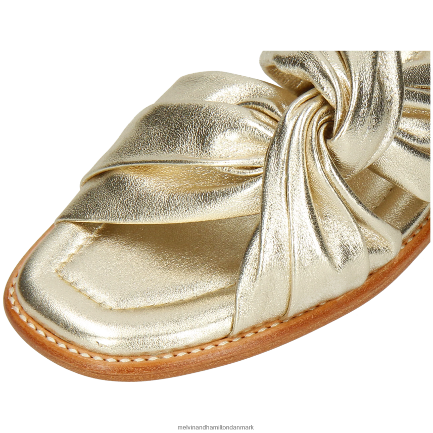 Kvinder Melvin & Hamilton elodie 22 guld muldyr A28X661601