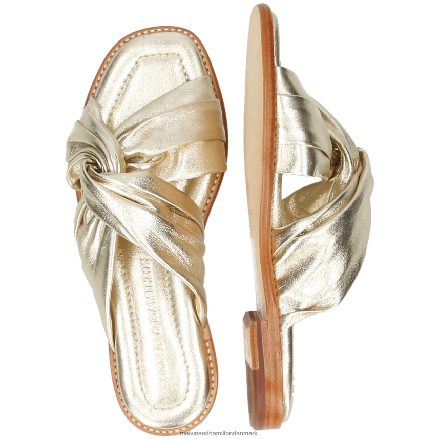 Kvinder Melvin & Hamilton elodie 22 guld muldyr A28X661601