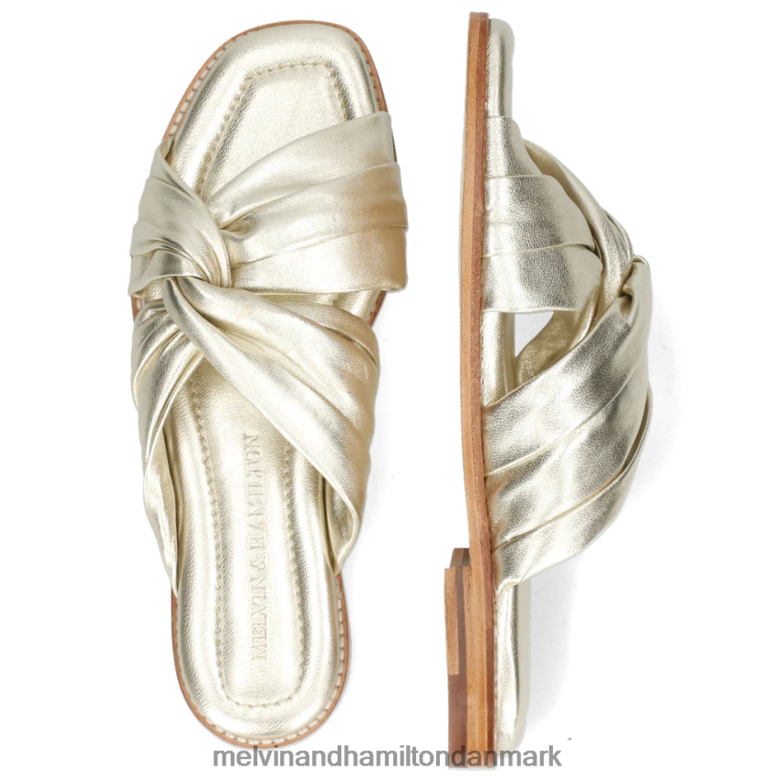 Kvinder Melvin & Hamilton elodie 22 guld muldyr A28X661654