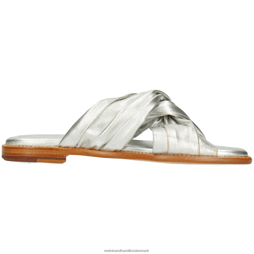 Kvinder Melvin & Hamilton elodie 22 sølv muldyr A28X661614