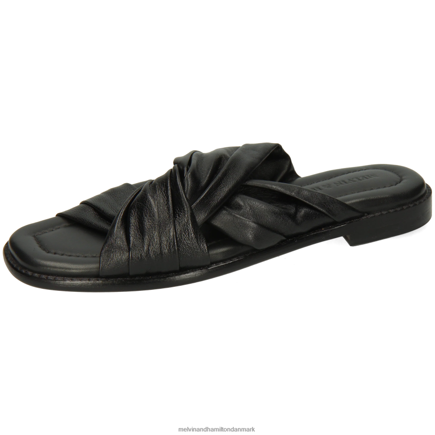 Kvinder Melvin & Hamilton elodie 22 sort muldyr A28X661617