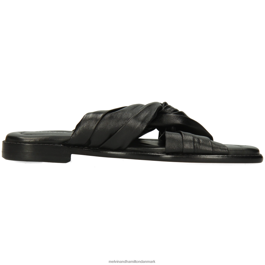 Kvinder Melvin & Hamilton elodie 22 sort muldyr A28X661617