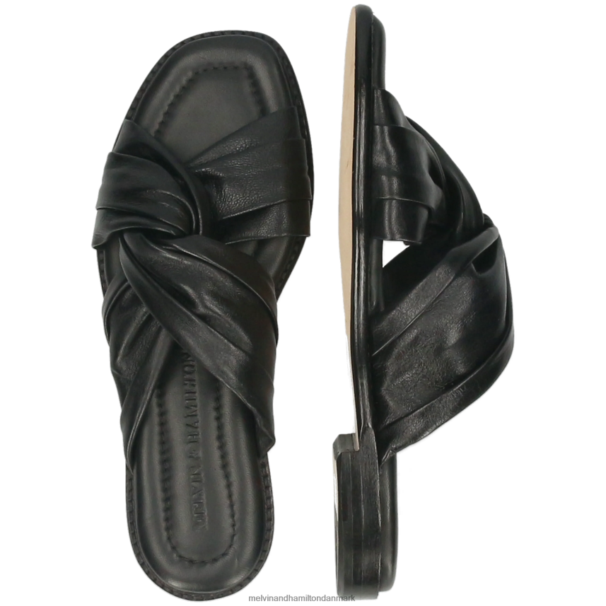 Kvinder Melvin & Hamilton elodie 22 sort muldyr A28X661617