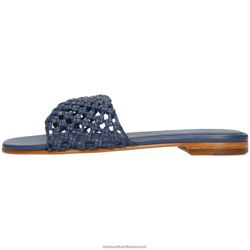 Kvinder Melvin & Hamilton elodie 32 blå muldyr A28X661622