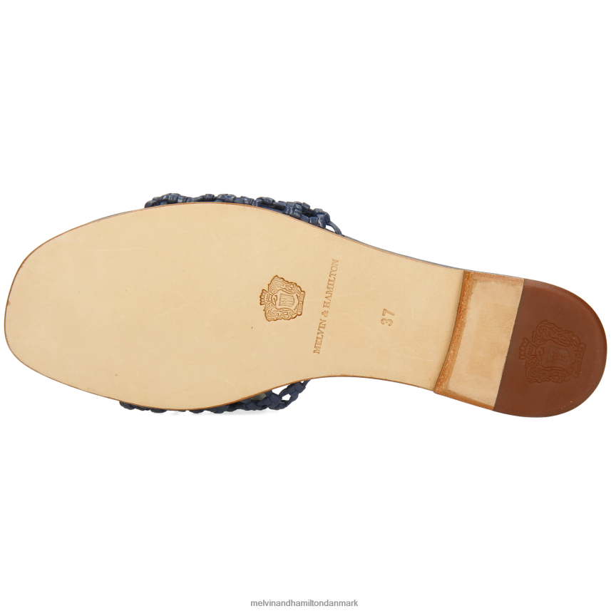 Kvinder Melvin & Hamilton elodie 32 blå muldyr A28X661622