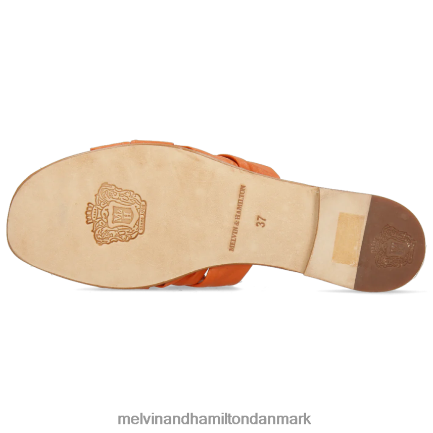Kvinder Melvin & Hamilton elodie 46 orange muldyr A28X661684