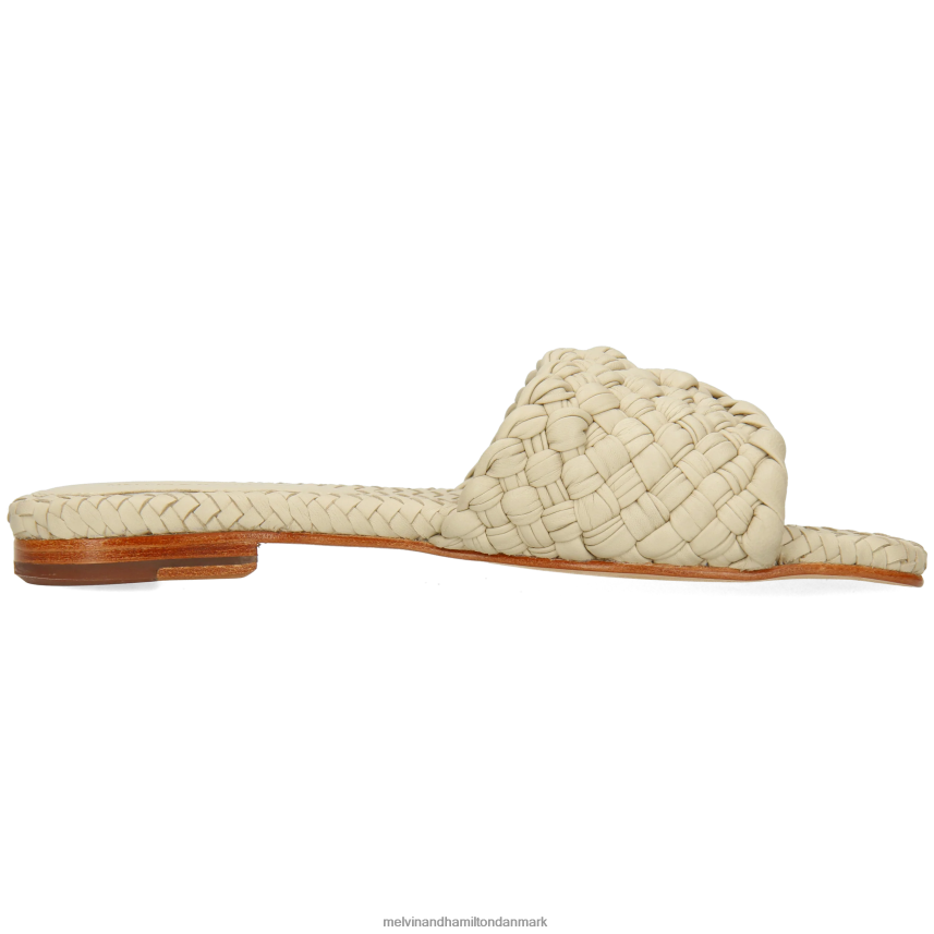 Kvinder Melvin & Hamilton elodie 53 beige muldyr A28X661598