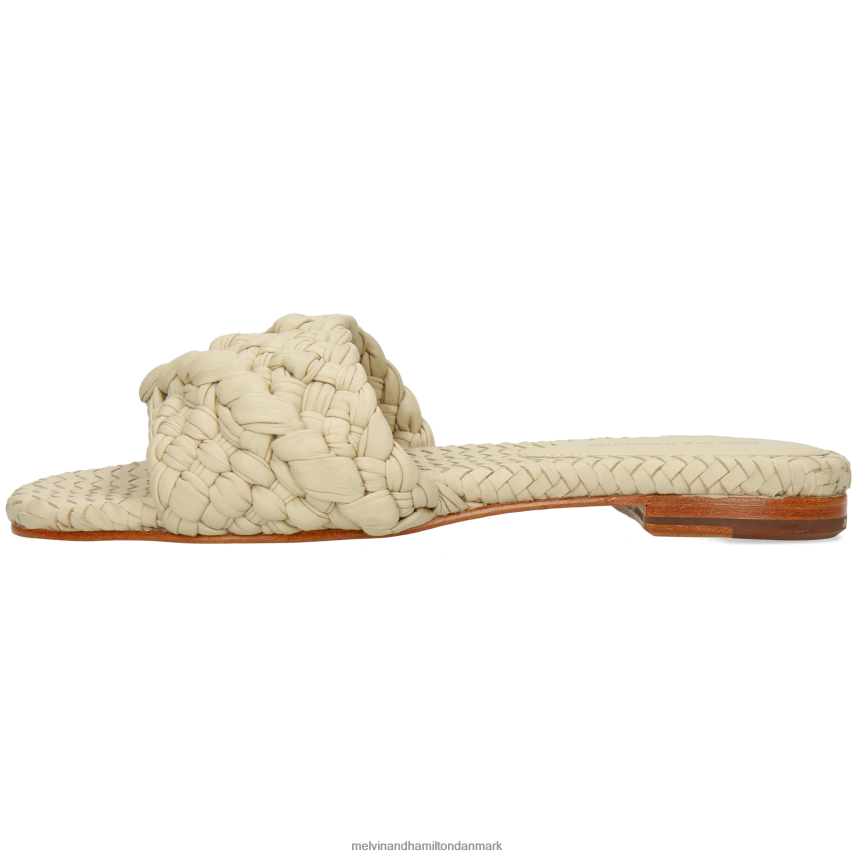 Kvinder Melvin & Hamilton elodie 53 beige muldyr A28X661598