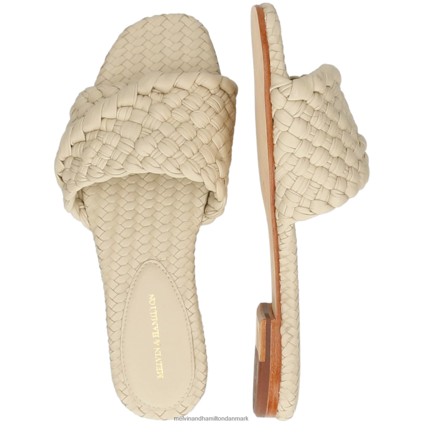 Kvinder Melvin & Hamilton elodie 53 beige muldyr A28X661598