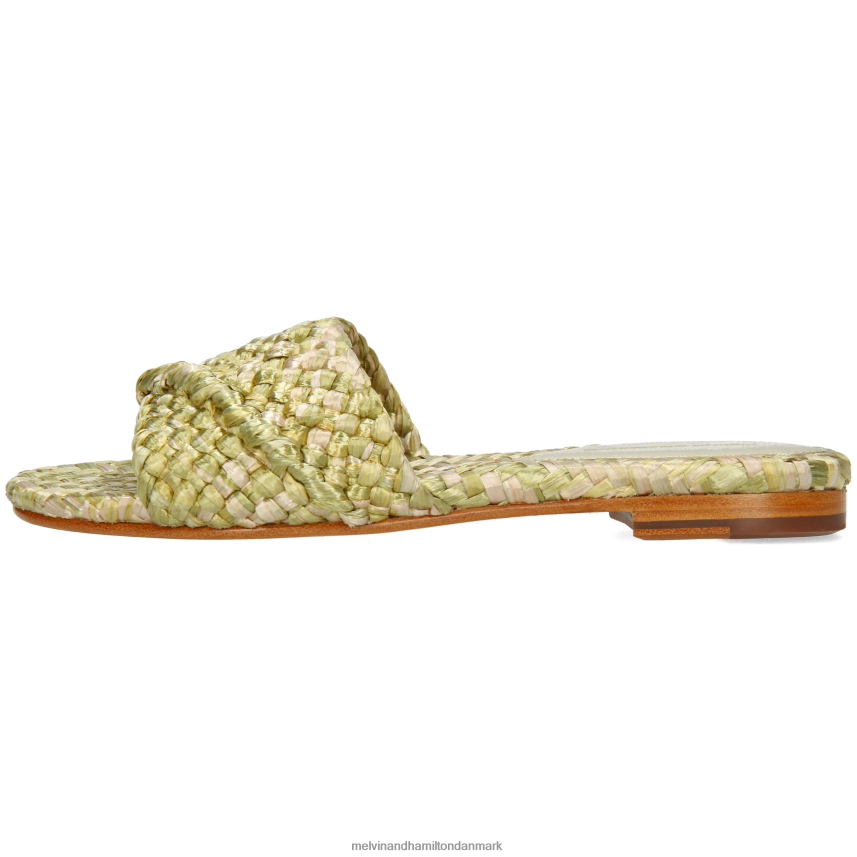 Kvinder Melvin & Hamilton elodie 53 kaki muldyr A28X661572