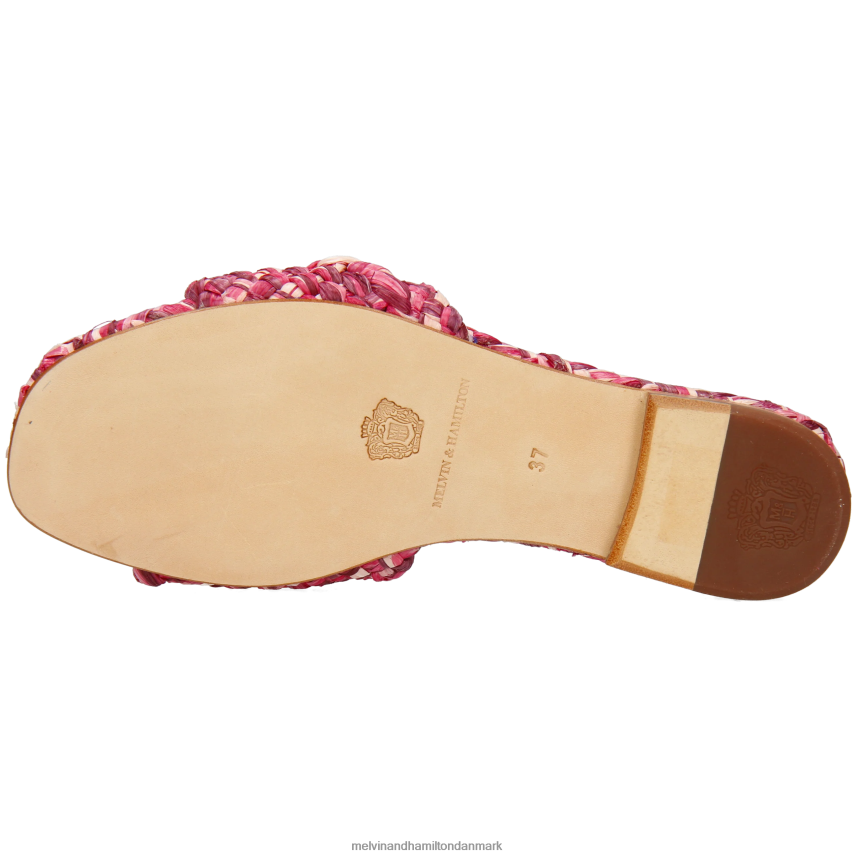 Kvinder Melvin & Hamilton elodie 53 lyserød muldyr A28X661611