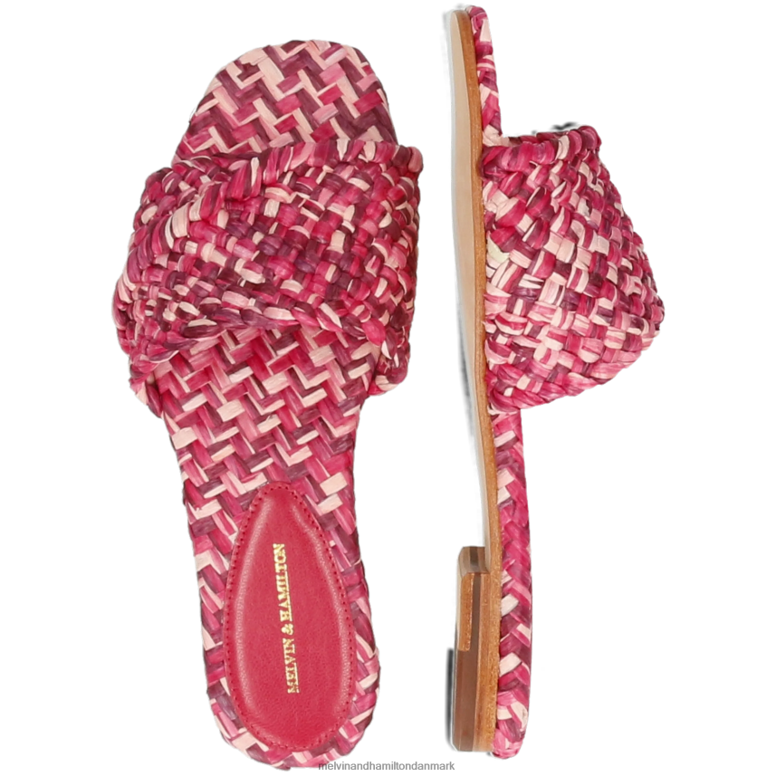 Kvinder Melvin & Hamilton elodie 53 lyserød muldyr A28X661611