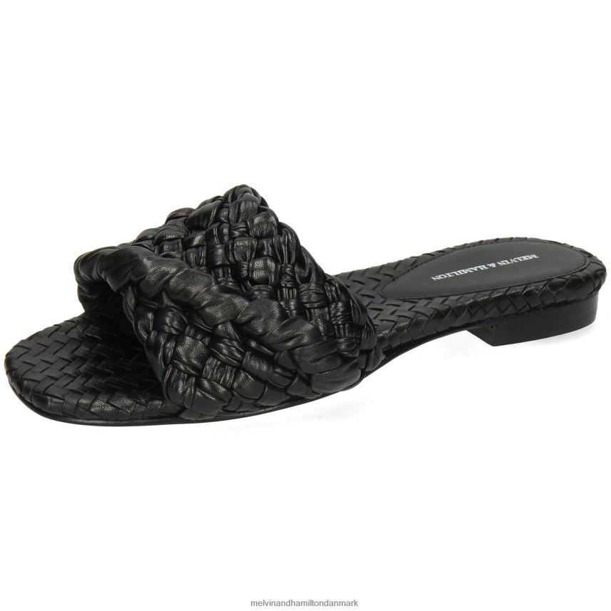 Kvinder Melvin & Hamilton elodie 53 sort muldyr A28X661703