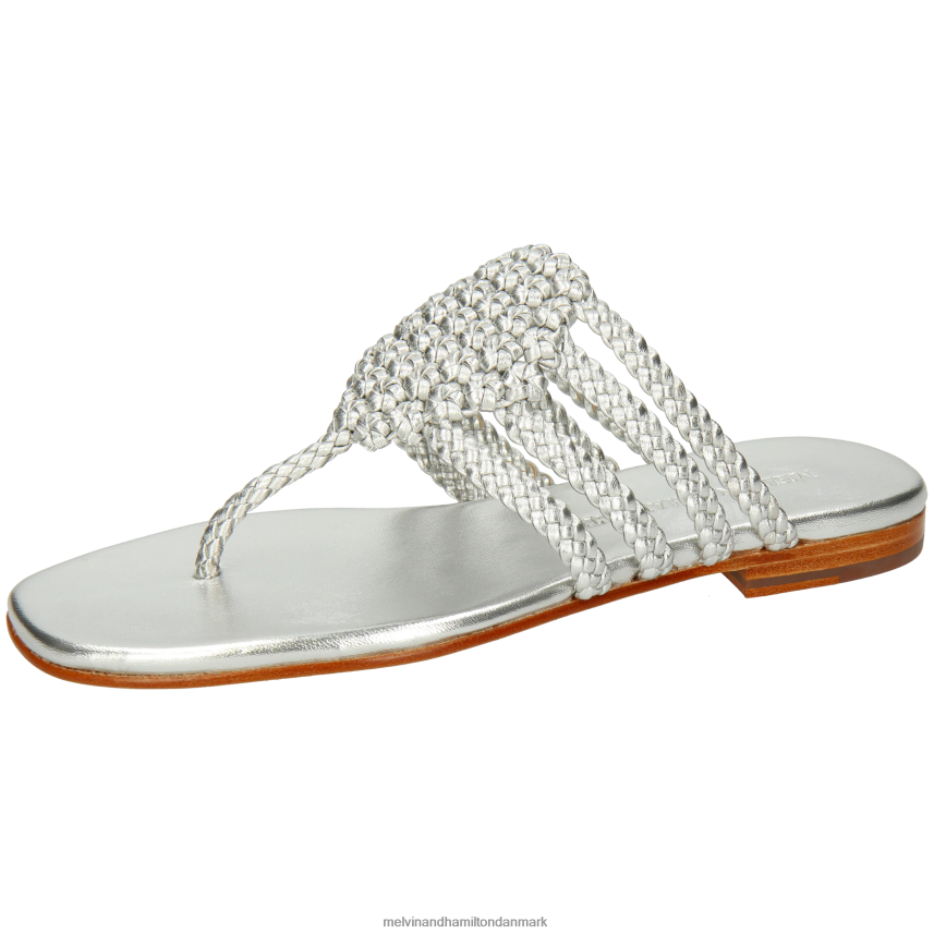 Kvinder Melvin & Hamilton elodie 61 sølv muldyr A28X661566