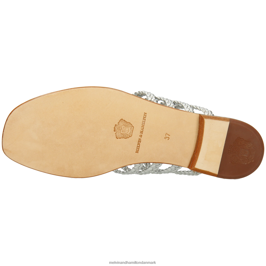 Kvinder Melvin & Hamilton elodie 61 sølv muldyr A28X661566