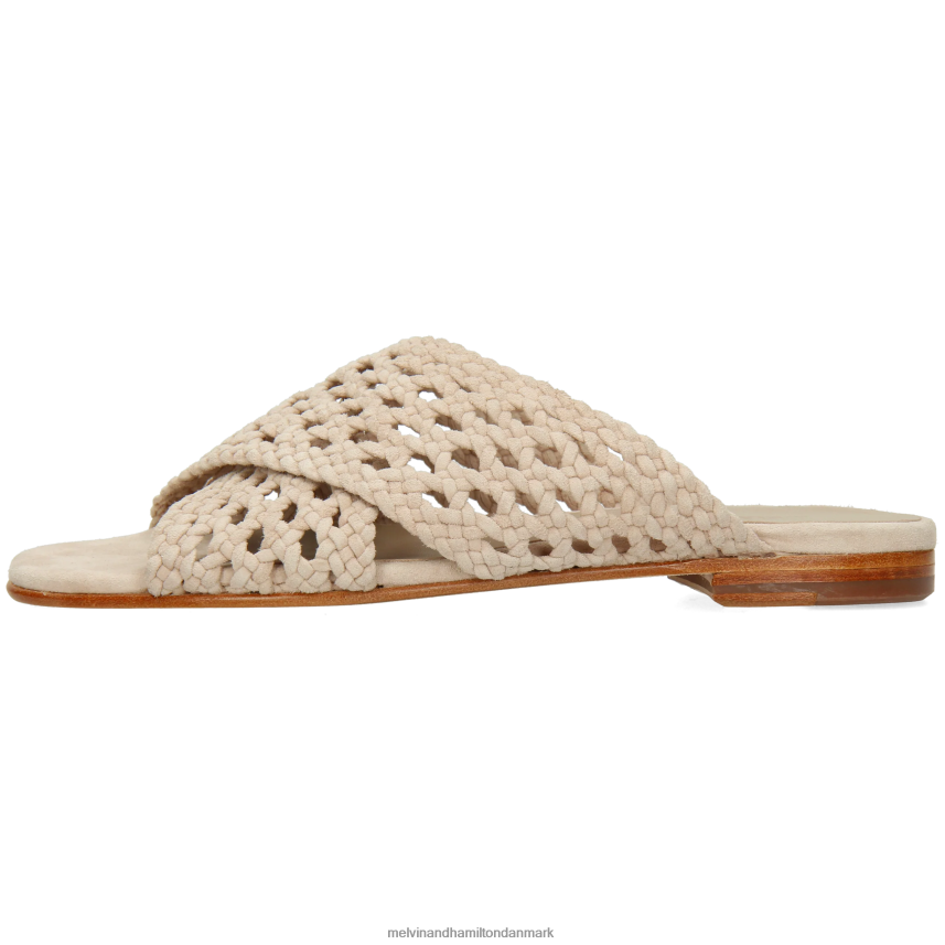 Kvinder Melvin & Hamilton elodie 62 beige muldyr A28X661602