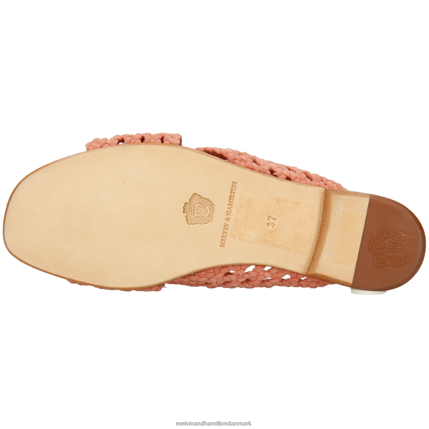 Kvinder Melvin & Hamilton elodie 62 rød muldyr A28X661607