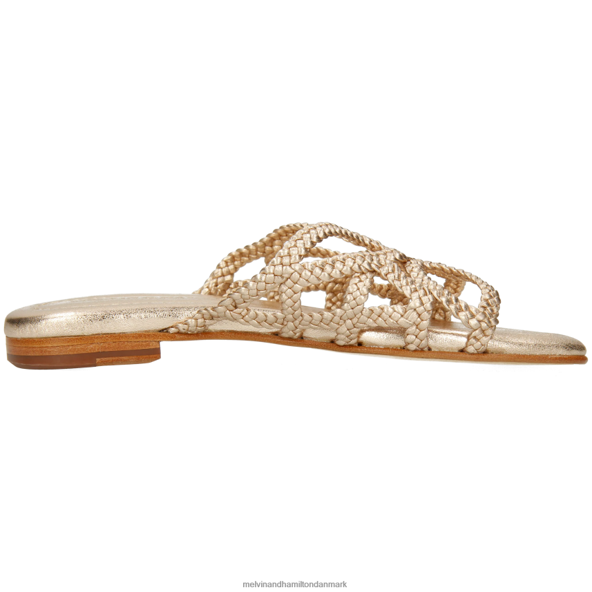 Kvinder Melvin & Hamilton elodie 64 guld muldyr A28X661547