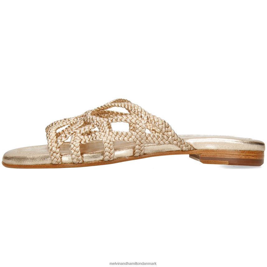 Kvinder Melvin & Hamilton elodie 64 guld muldyr A28X661547